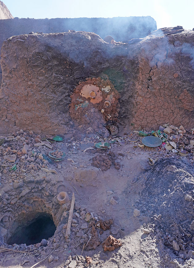 tamegroute four pour poterie artisanale